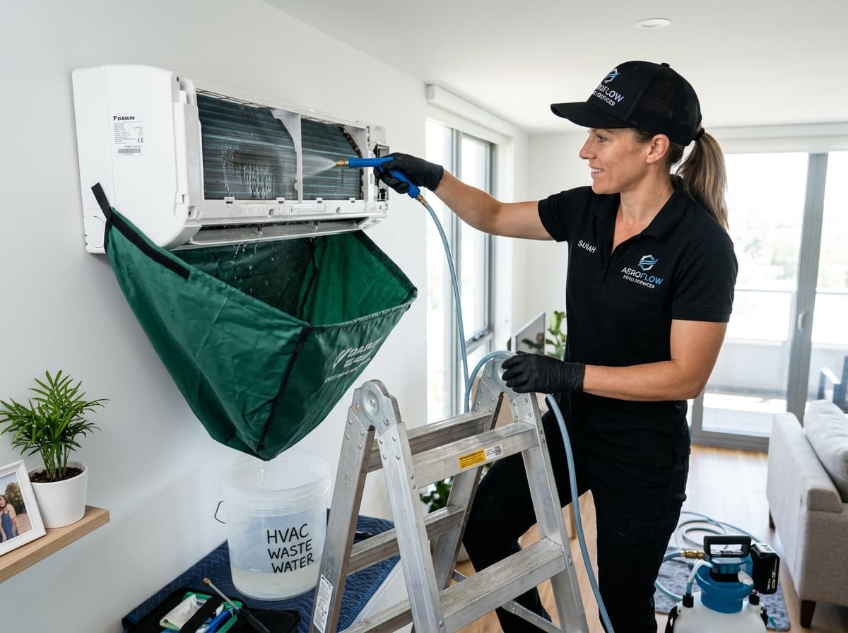 AC pressure washing and master cleaning