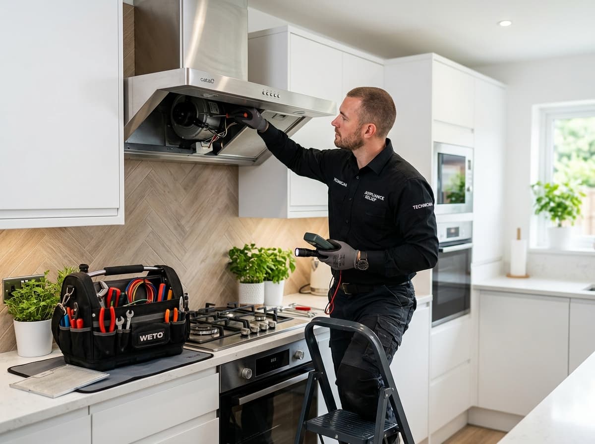 Kitchen chimney repair and servicing